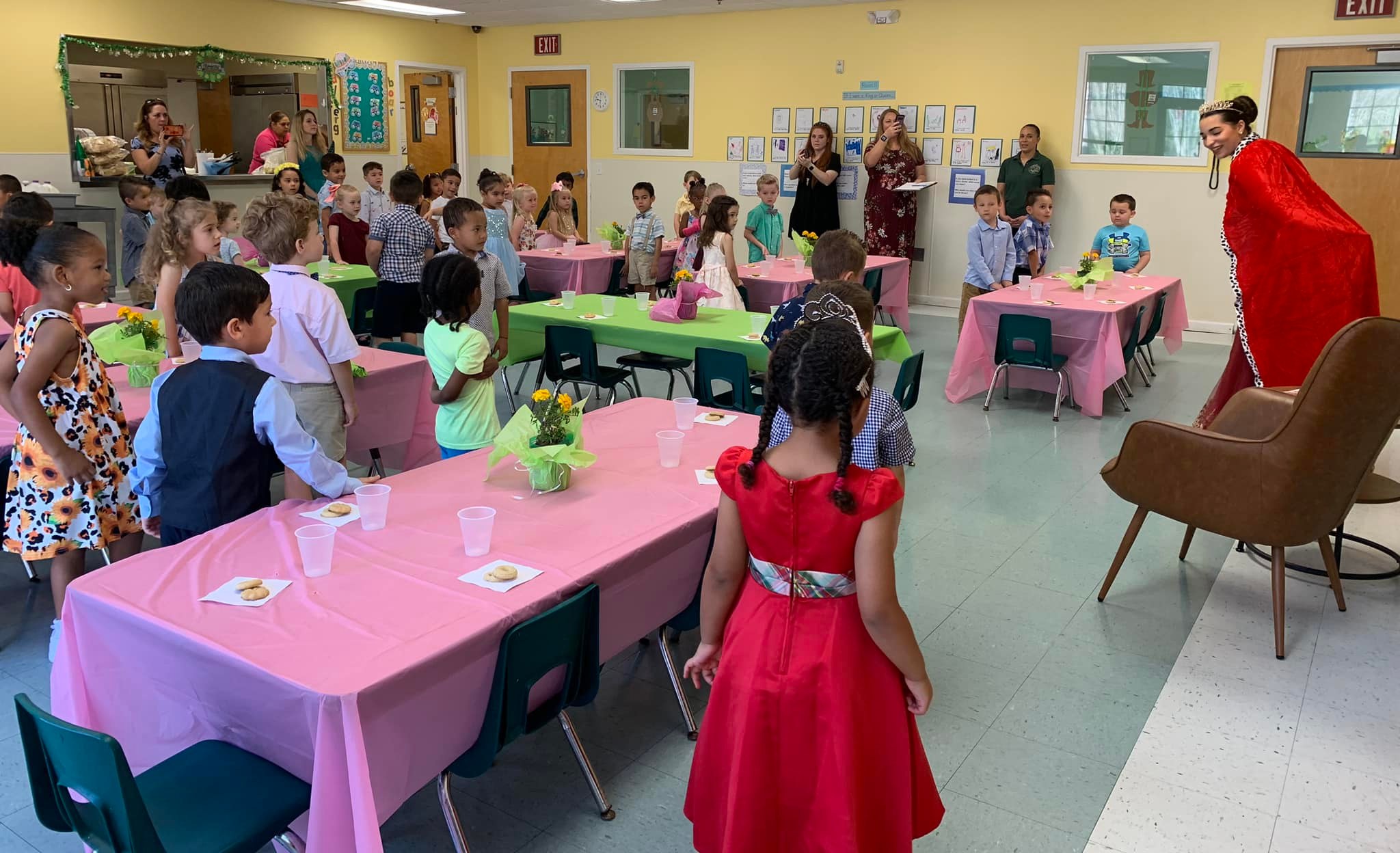 A Visit From the Queen at Monarch Children's Academy